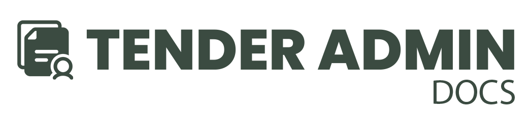 Tender Manager